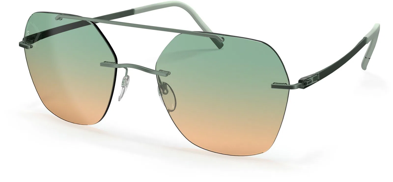 Silhouette The Dawn Demo Rimless 5573 Eyeglasses - view 95